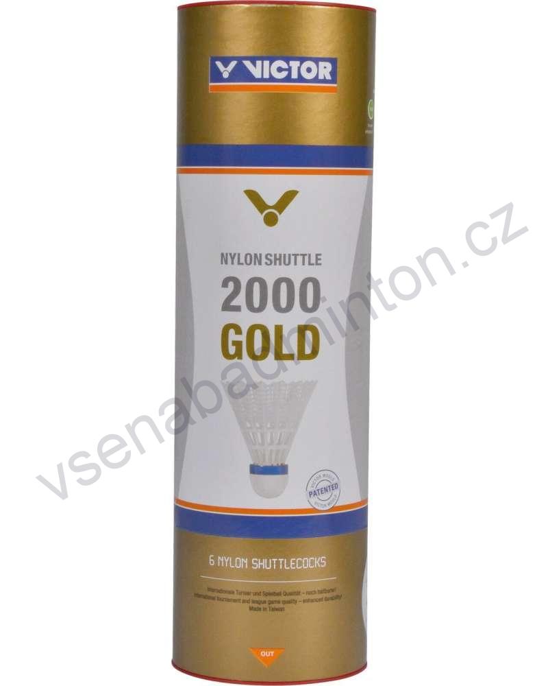 VICTOR Nylon Shuttle 2000 Gold (6 ks) - Yellow