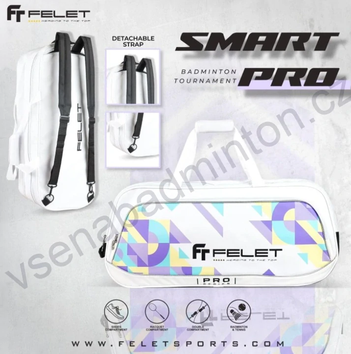 Taška na rakety FELET Tournament Smart Pro Orange