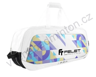 Taška na rakety FELET Tournament Smart Pro White
