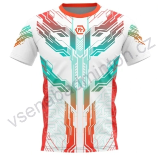 Unisex tričko Felet RN 3622 White/Orange